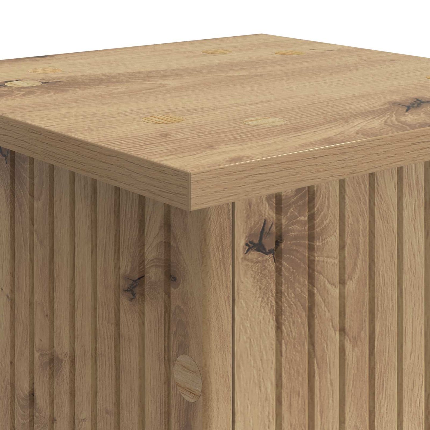 Plant Stand Artisan Oak 30.5 x 30 x 43 cm Engineered Wood