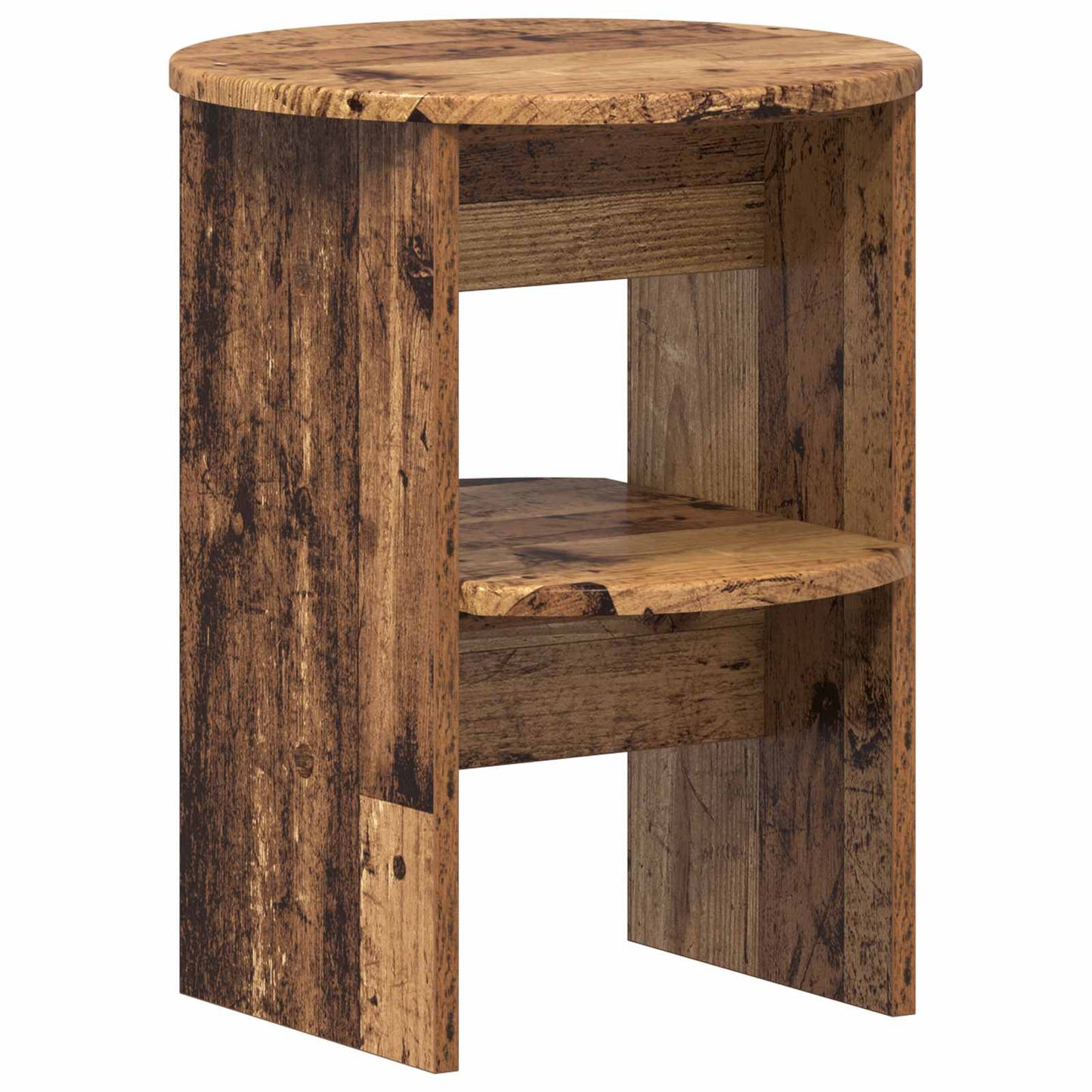 Side Cabinet Old Wood Ø40 x 50 cm Engineered Wood
