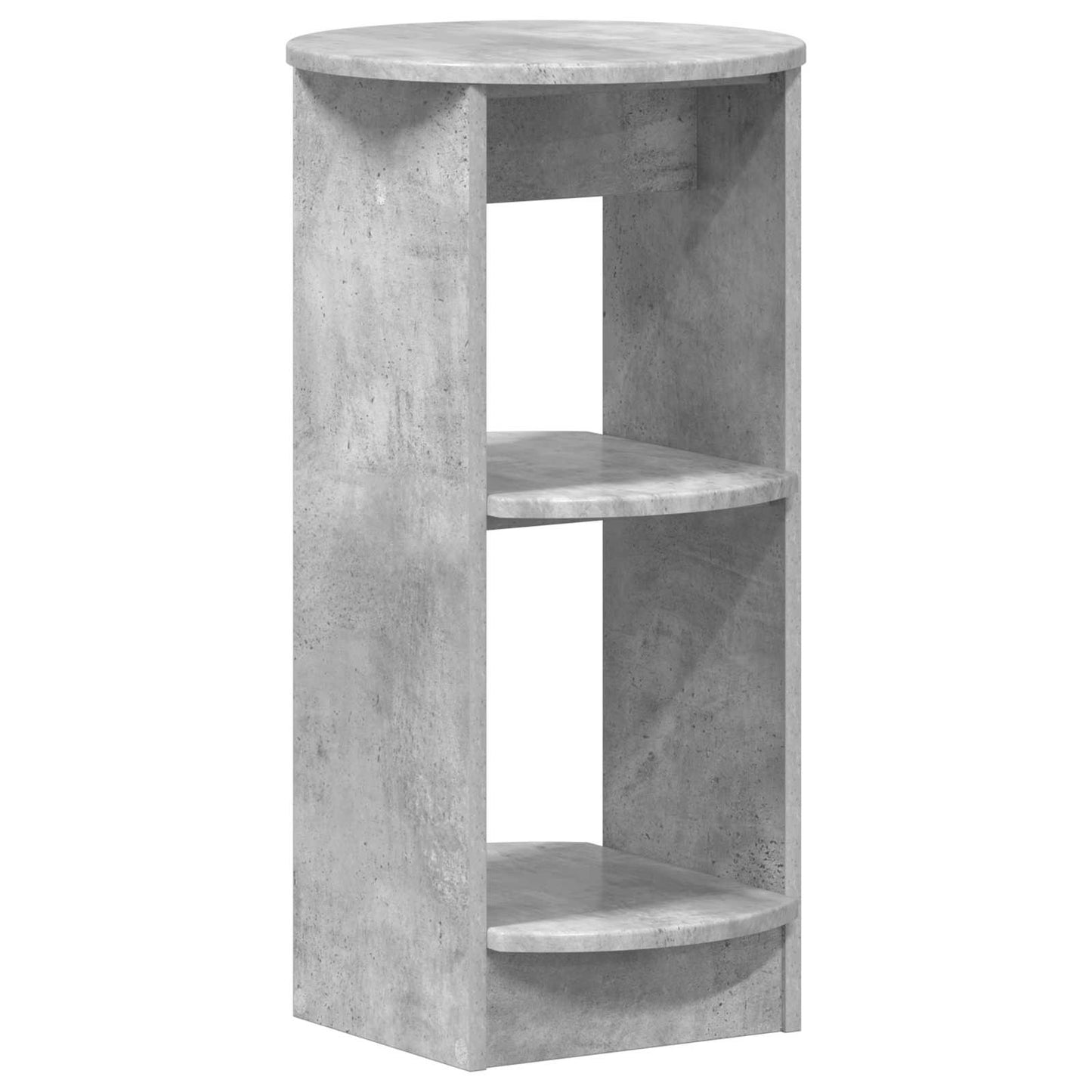 Side Cabinet Concrete Grey Engineered Wood