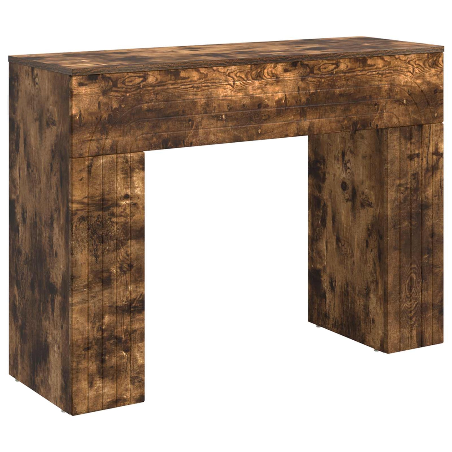 Coffee Table Smoked Oak 102 x 35 x 75 cm Engineered Wood