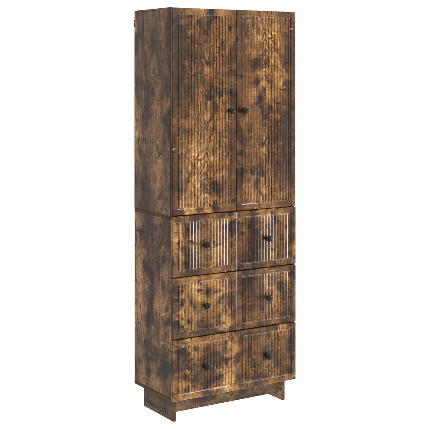 Cabinet Set 2 pcs Engineered Wood
