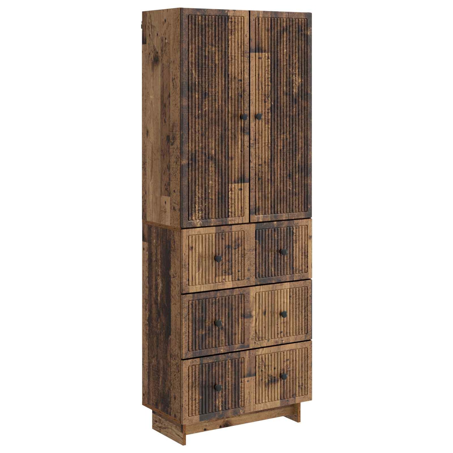 Cabinet Set 2 pcs Engineered Wood