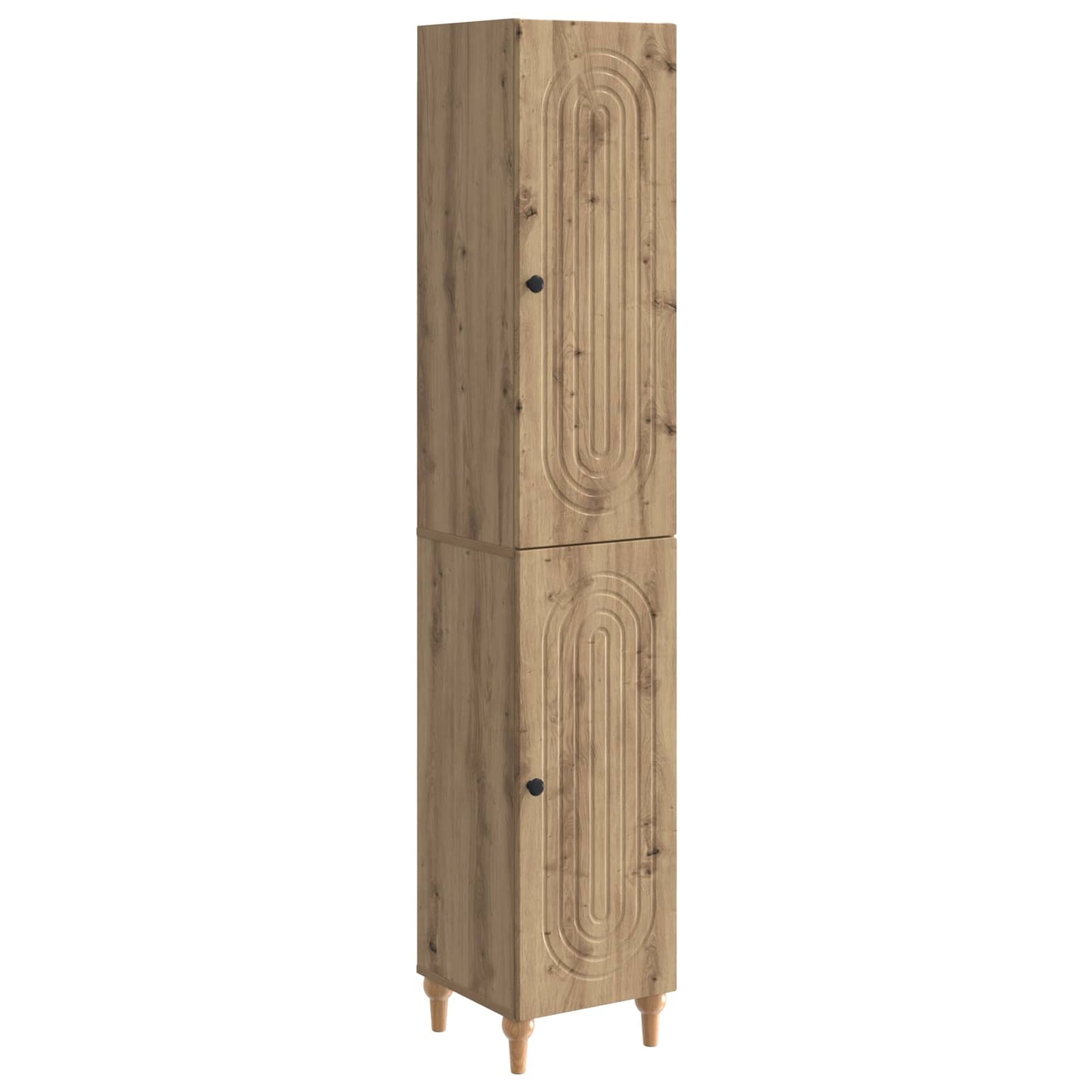 Cabinet Set 2 pcs Artisan Oak Engineered Wood