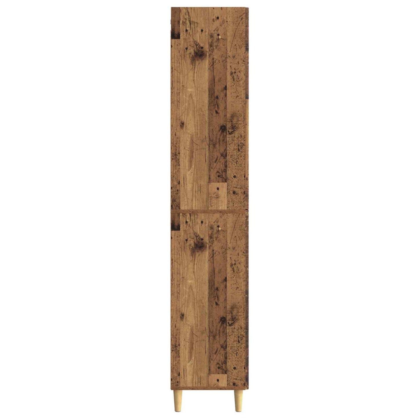 Cabinet Set 2 pcs Old Wood Engineered Wood