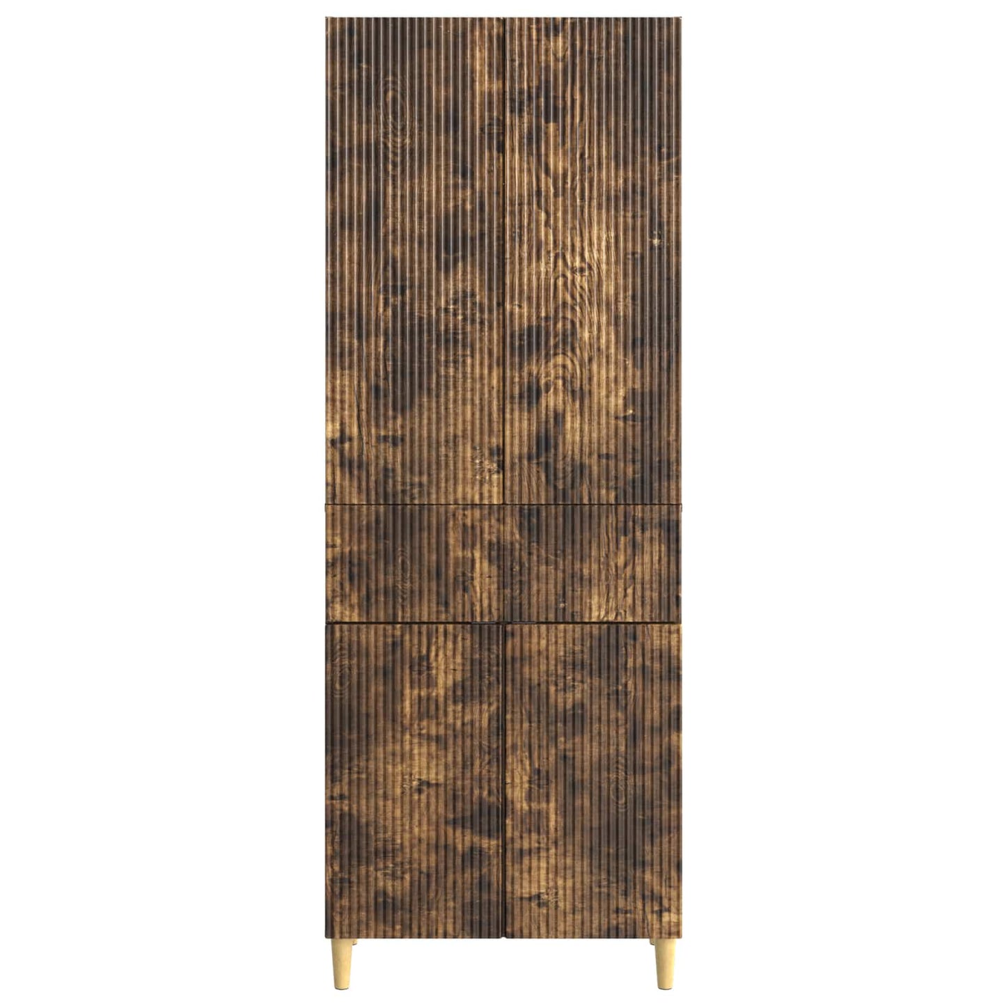 Cabinet Set 2 pcs Engineered Wood