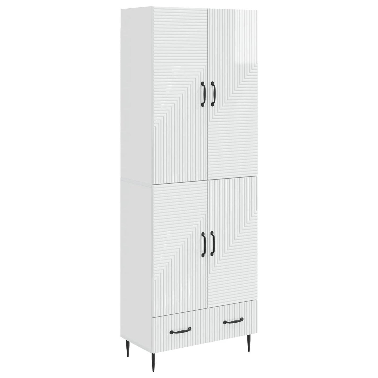 Cabinet Set 2 pcs Engineered Wood