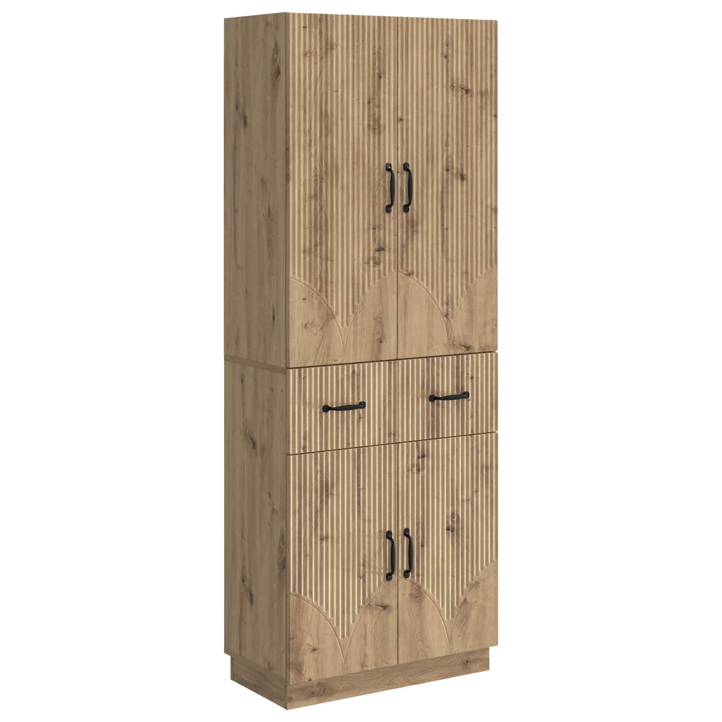 Cabinet Set 2 pcs Artisan Oak Engineered Wood