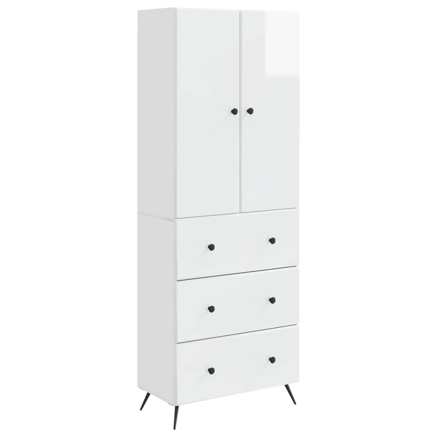 Cabinet Set 2 pcs 66 x 34.5 x 90 cm Engineered Wood