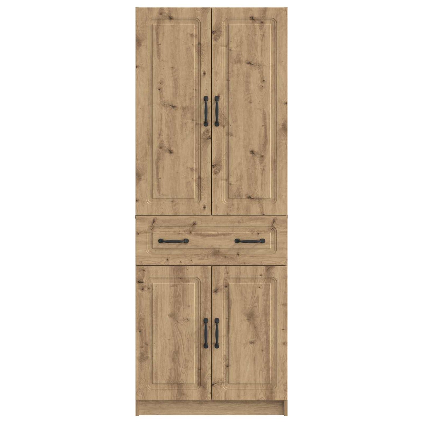 Cabinet Set 2 pcs Engineered Wood