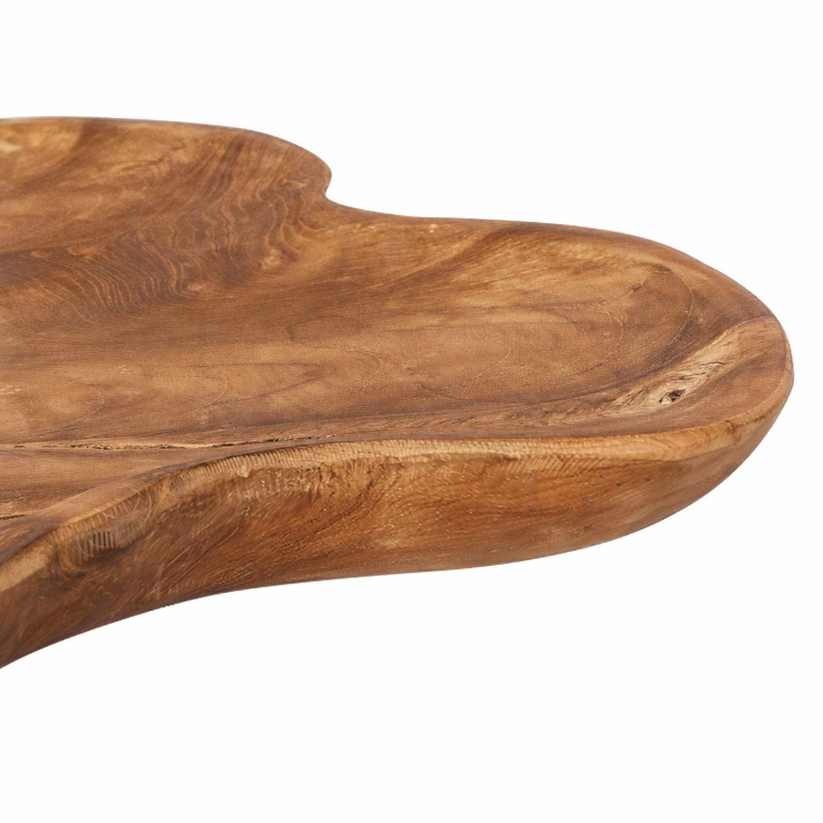 Fruit Bowl JEPARA Ø 40 cm Teak Brown Solid Teak Wood