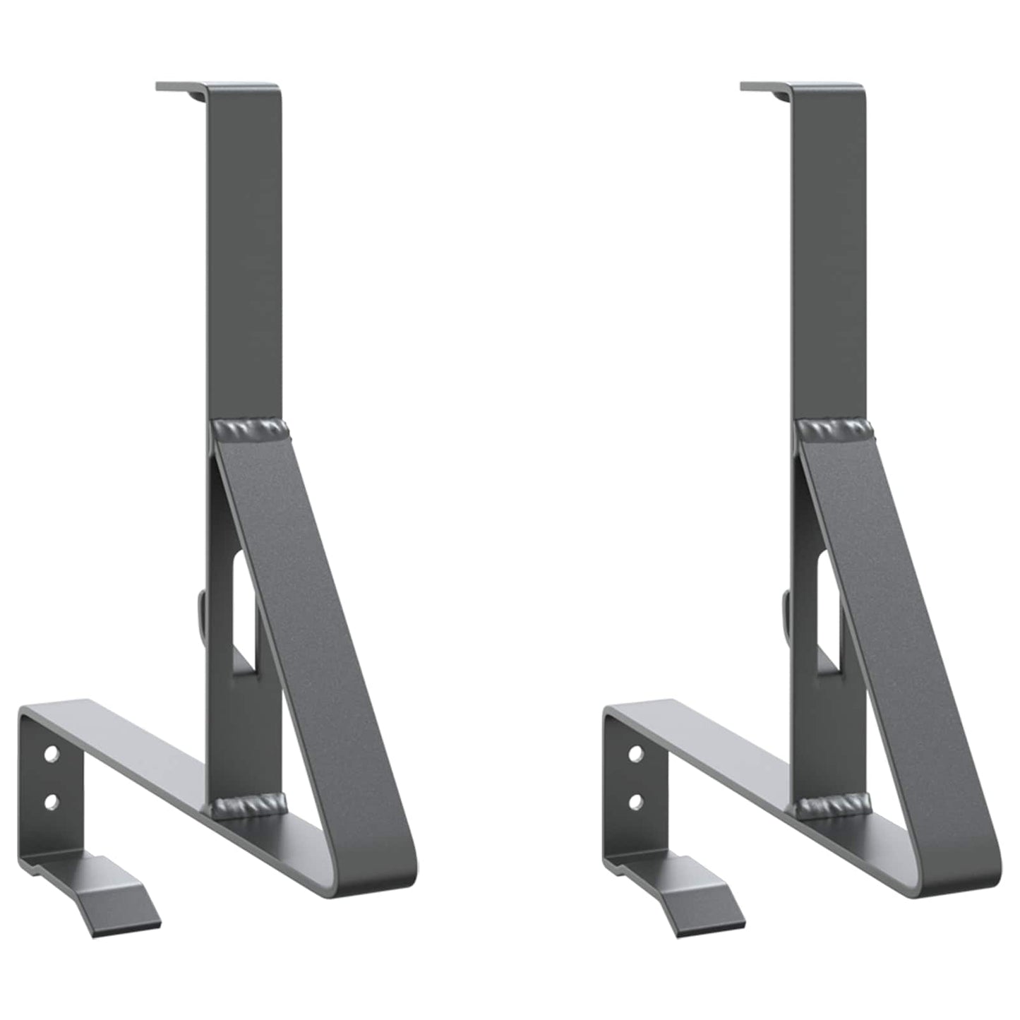 Snow Guard Support 2 pcs Anthracite 29.5 x 3 x 34.5 cm Steel