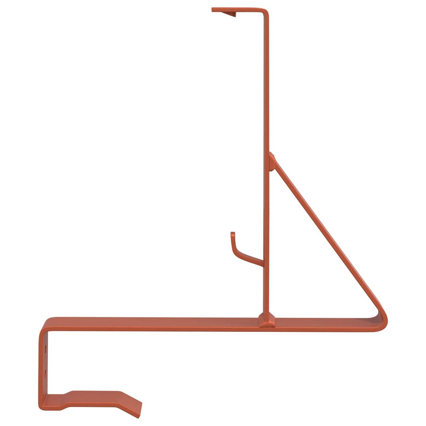 Snow Guard Support 2 pcs Red 29.5 x 3 x 34.5 cm Steel