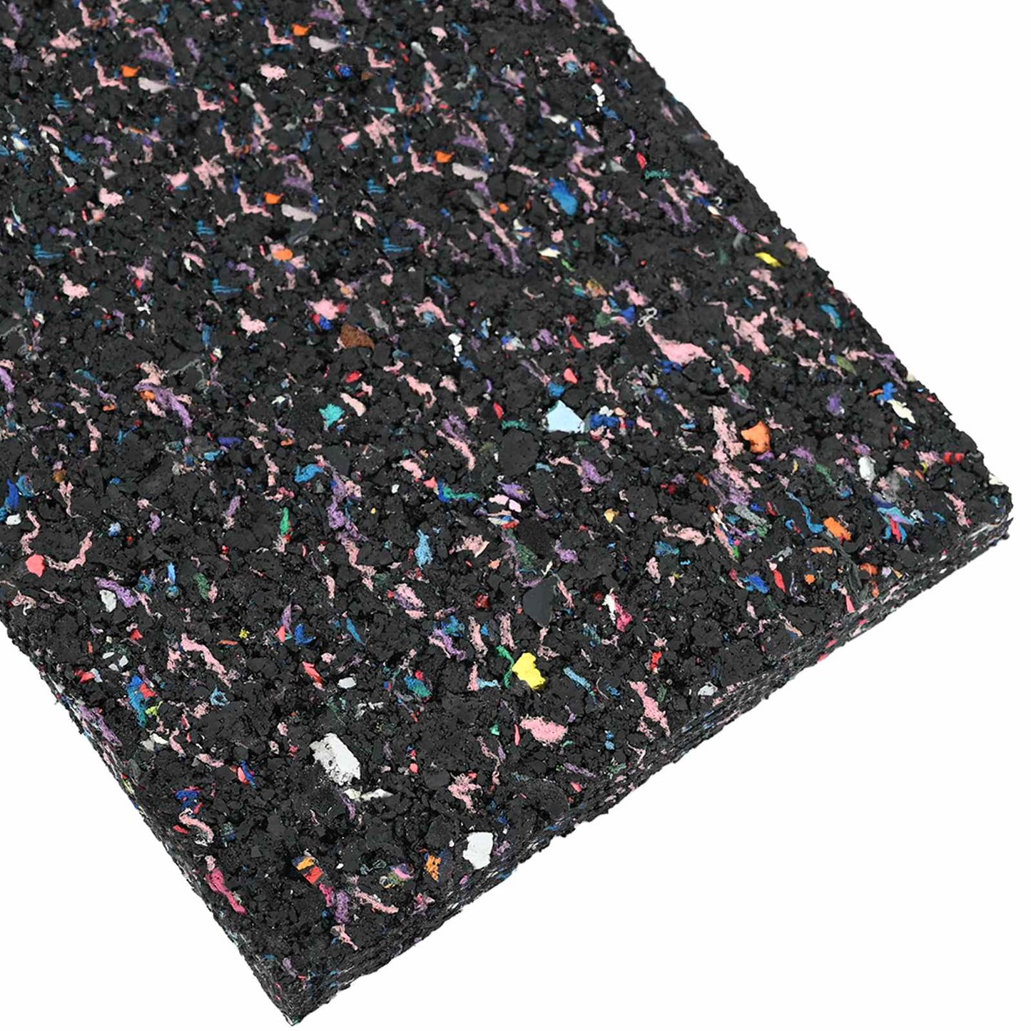 Rubber Granulate Roll Black 1000 x 12 x 0.3 cm Rubber