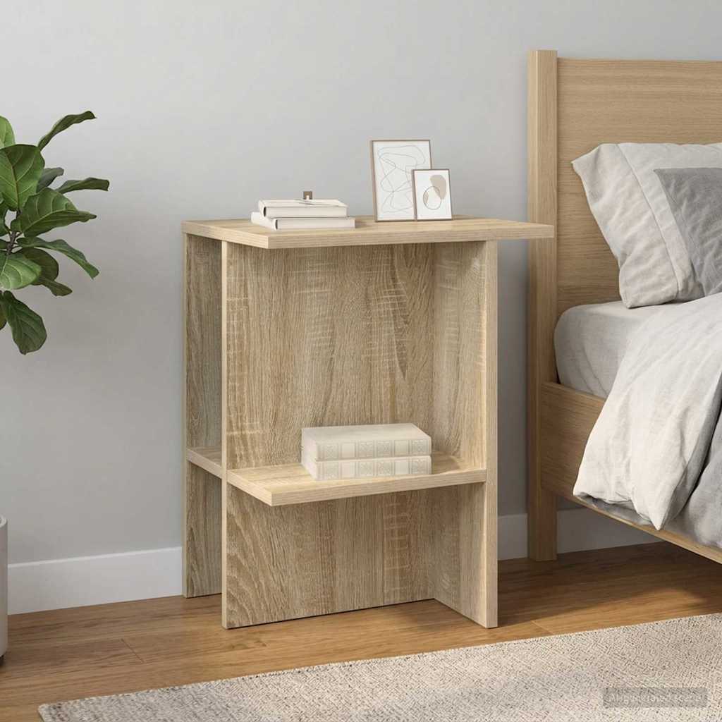 Coffee Table Sonoma Oak 40 x 30 x 49 cm Engineered Wood