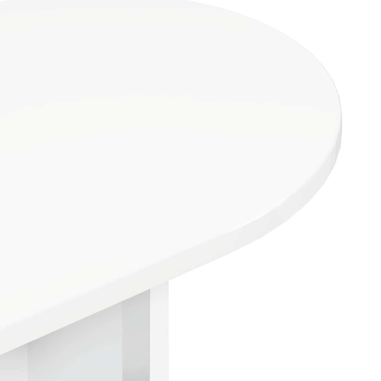 Console Table White 100 x 39.5 x 75 cm Engineered Wood
