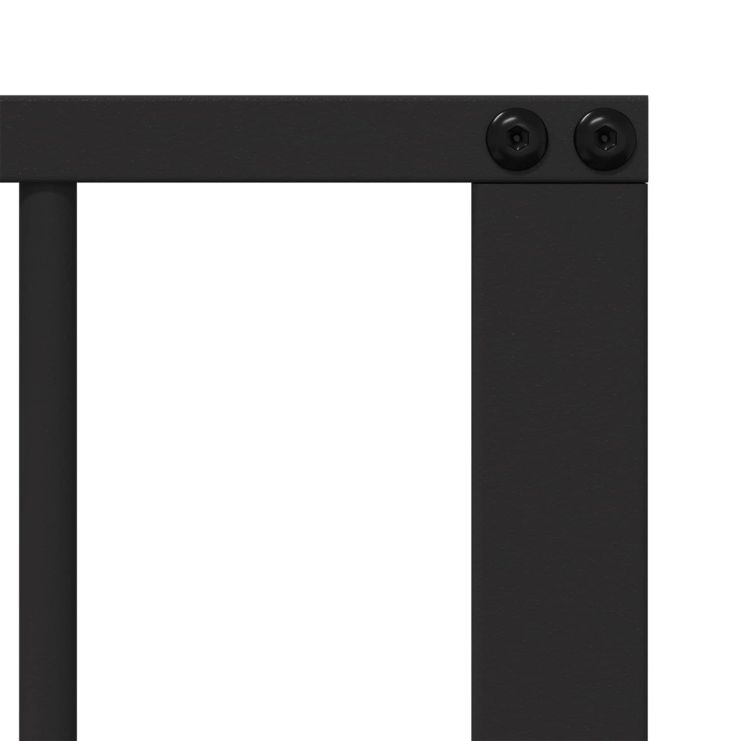 Dog Gate 2 pcs Black 80 x 60 cm Galvanised Steel