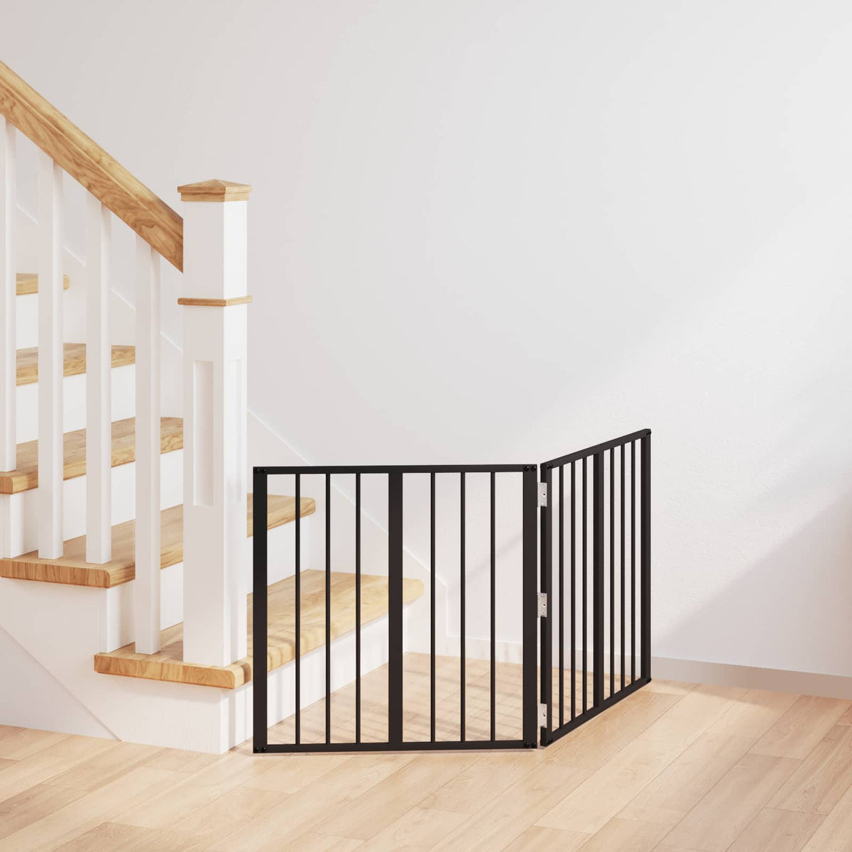 Dog Gate 2 pcs 60 x 60 cm for Small to Medium Pets