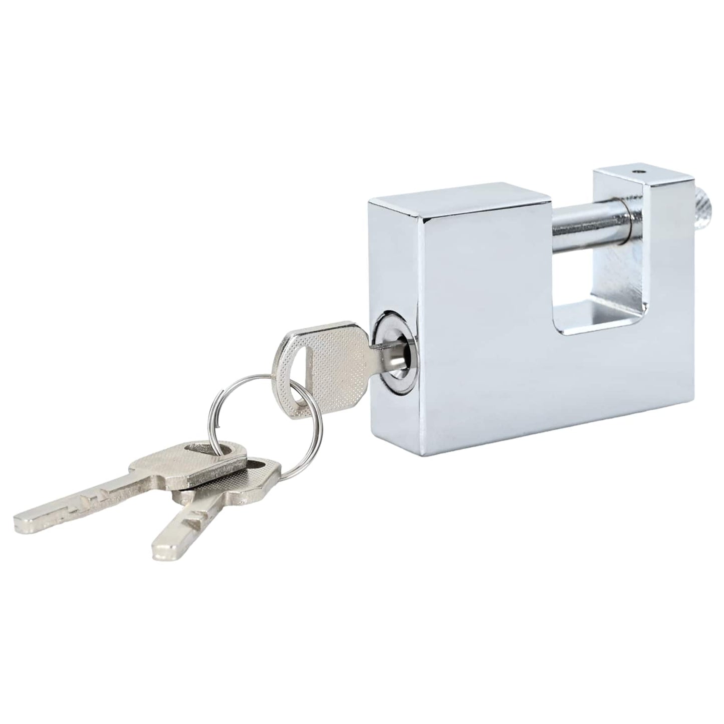 Padlock 6 pcs Silver Steel
