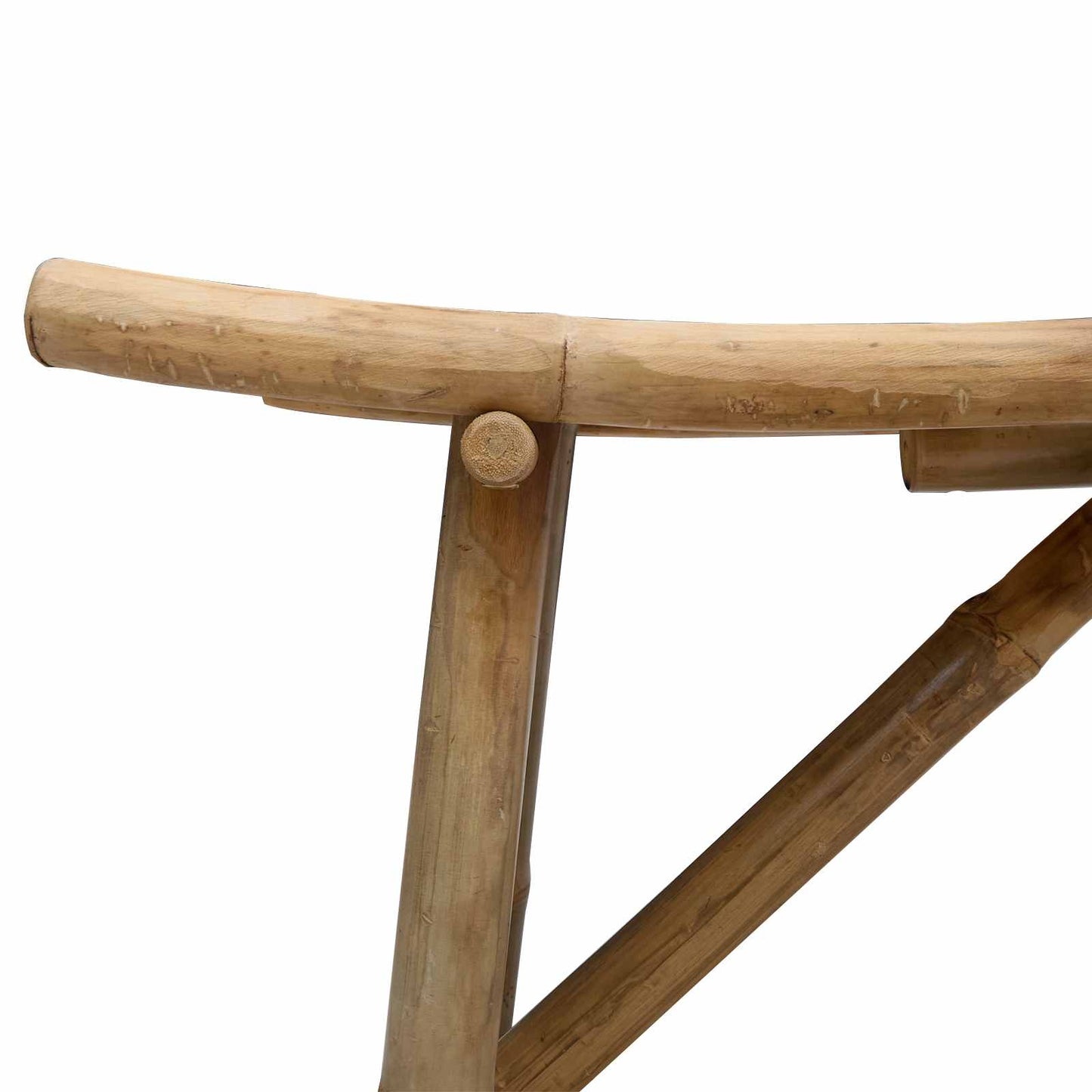 Garden Bench 110 x 45 x 50 cm Bamboo Natural Rectangular