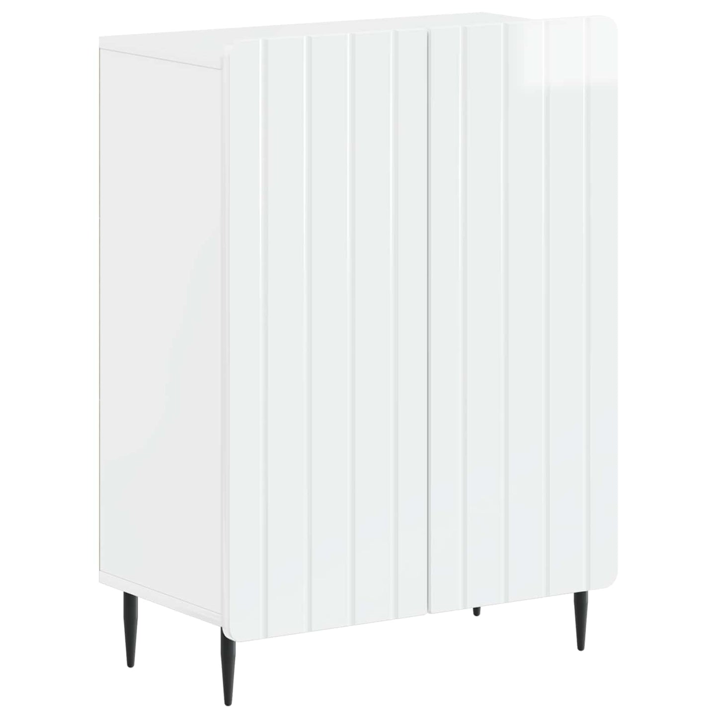 3 Piece Bathroom Cabinet Set ZWOLLE High Gloss White