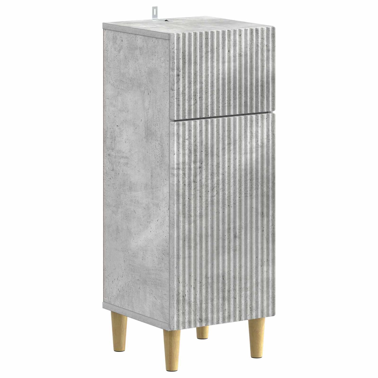 3 Piece Bathroom Cabinet Set ARNHEM Concrete Grey