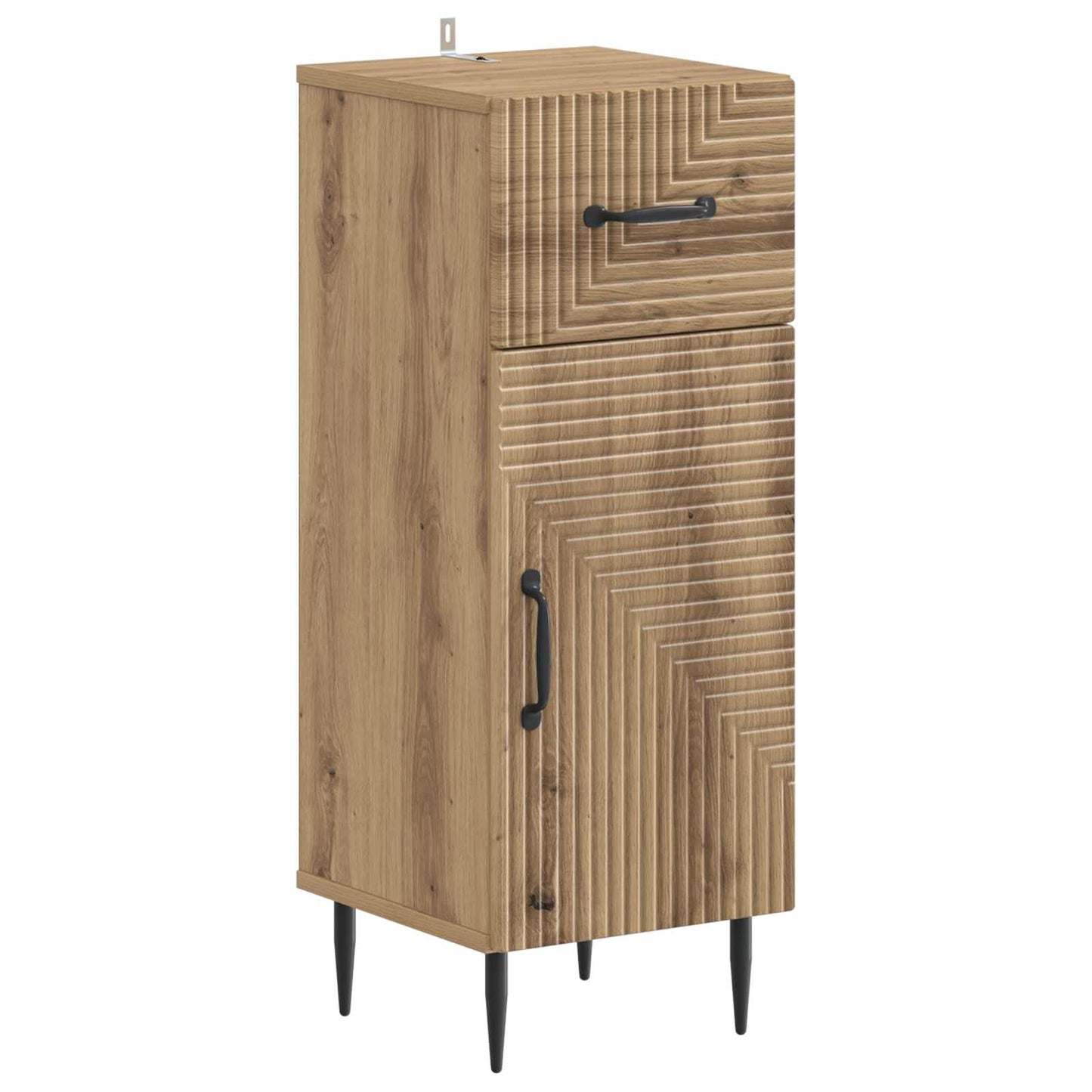 4 Piece Bathroom Cabinet Set HAARLEM Artisan Oak