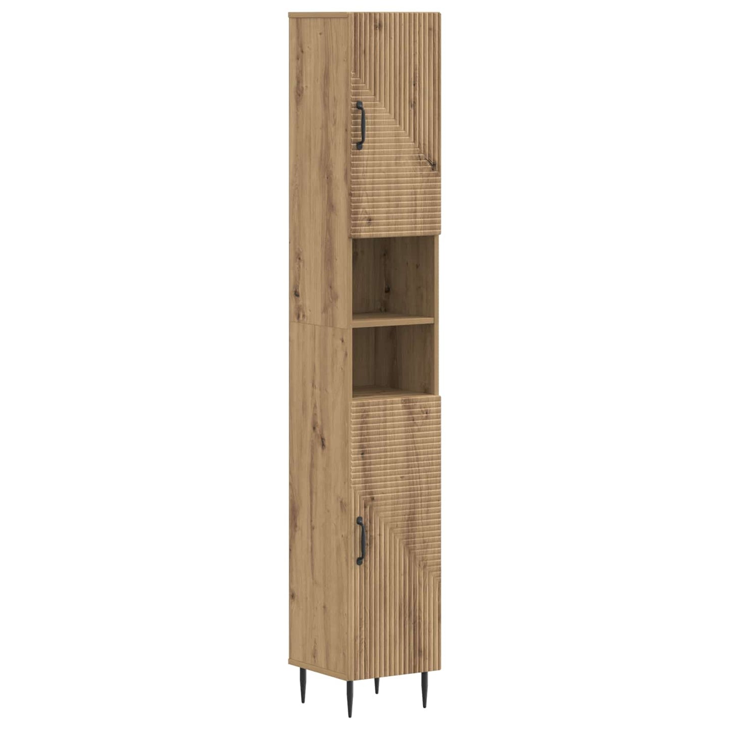 4 Piece Bathroom Cabinet Set HAARLEM Artisan Oak