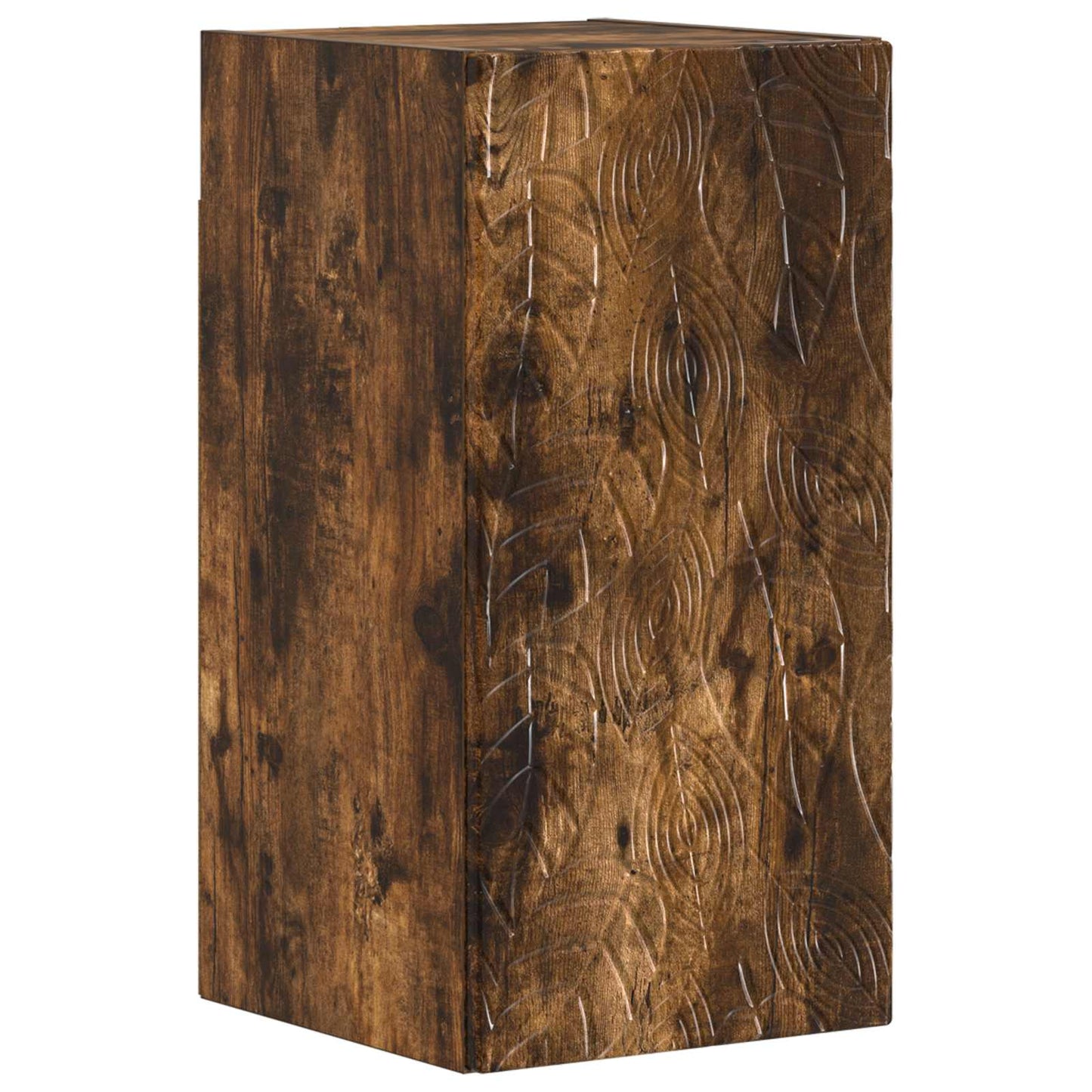 4 Piece Bathroom Cabinet Set DELFT Smoked Oak Engineered Wood