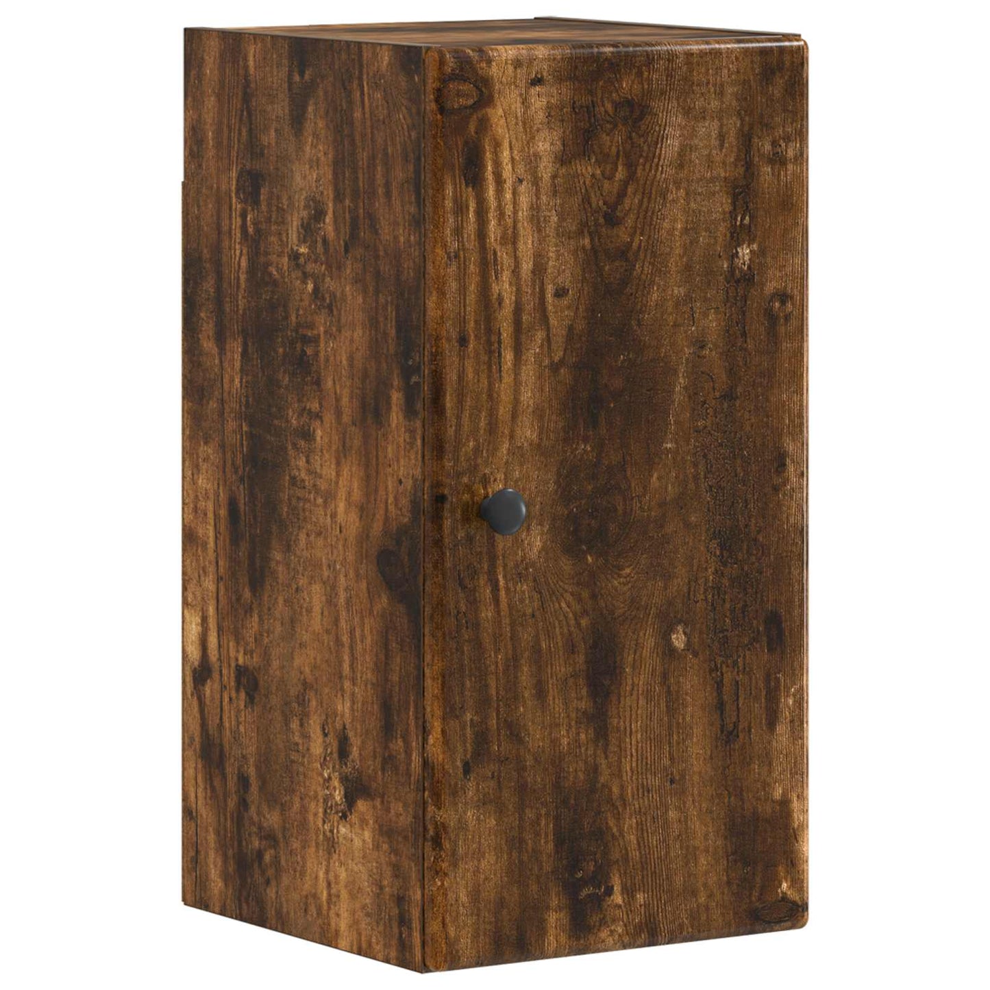 4 Piece Bathroom Cabinet Set BREDA Smoked Oak Engineered Wood