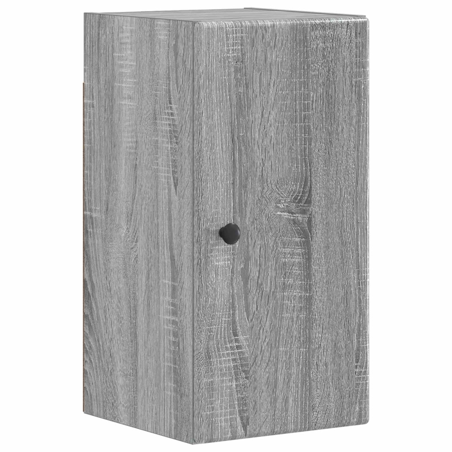 4 Piece Bathroom Cabinet Set BREDA Grey Sonoma Engineered Wood