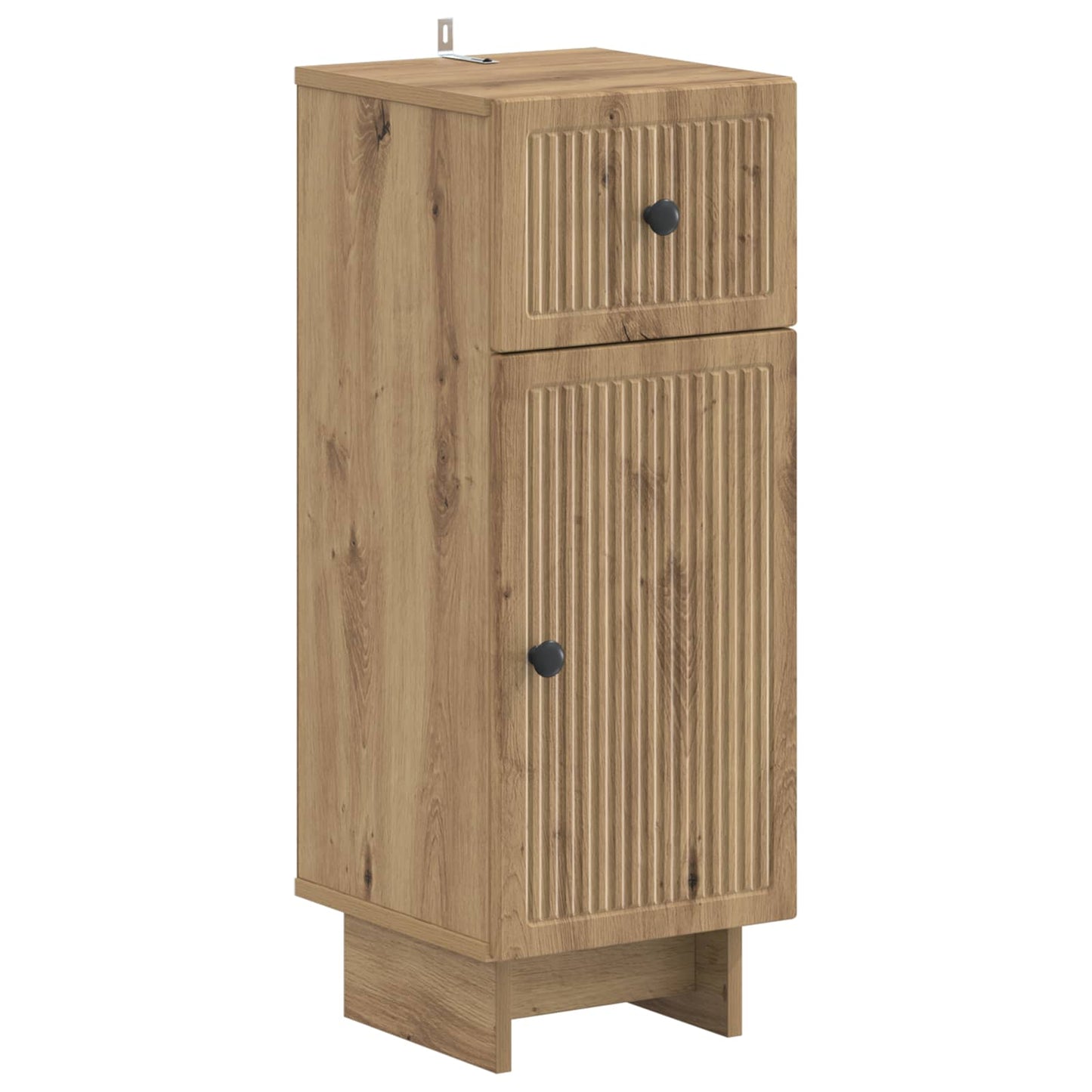 2 Piece Bathroom Cabinet Set EDE Artisan Oak Engineered Wood
