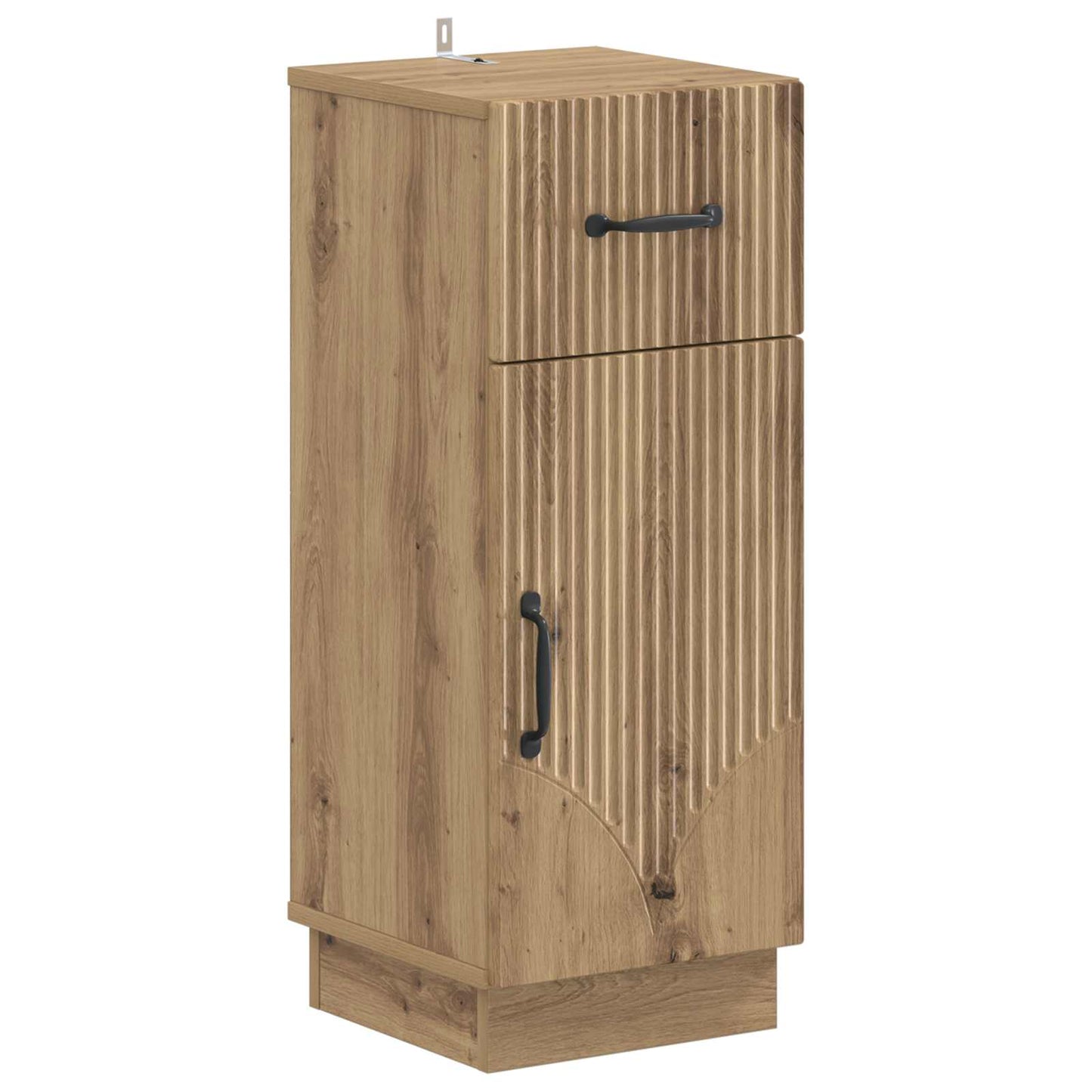 2 Piece Bathroom Cabinet Set HOORN Artisan Oak Engineered Wood