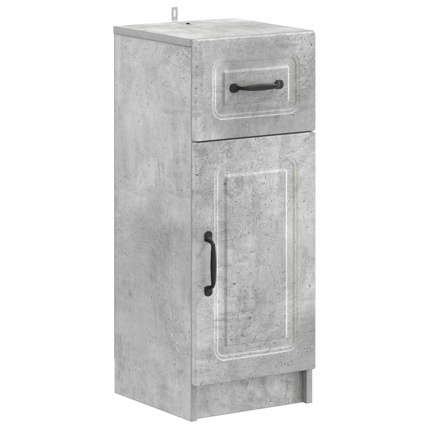 2 Piece Bathroom Cabinet Set UTRECHT Concrete Grey