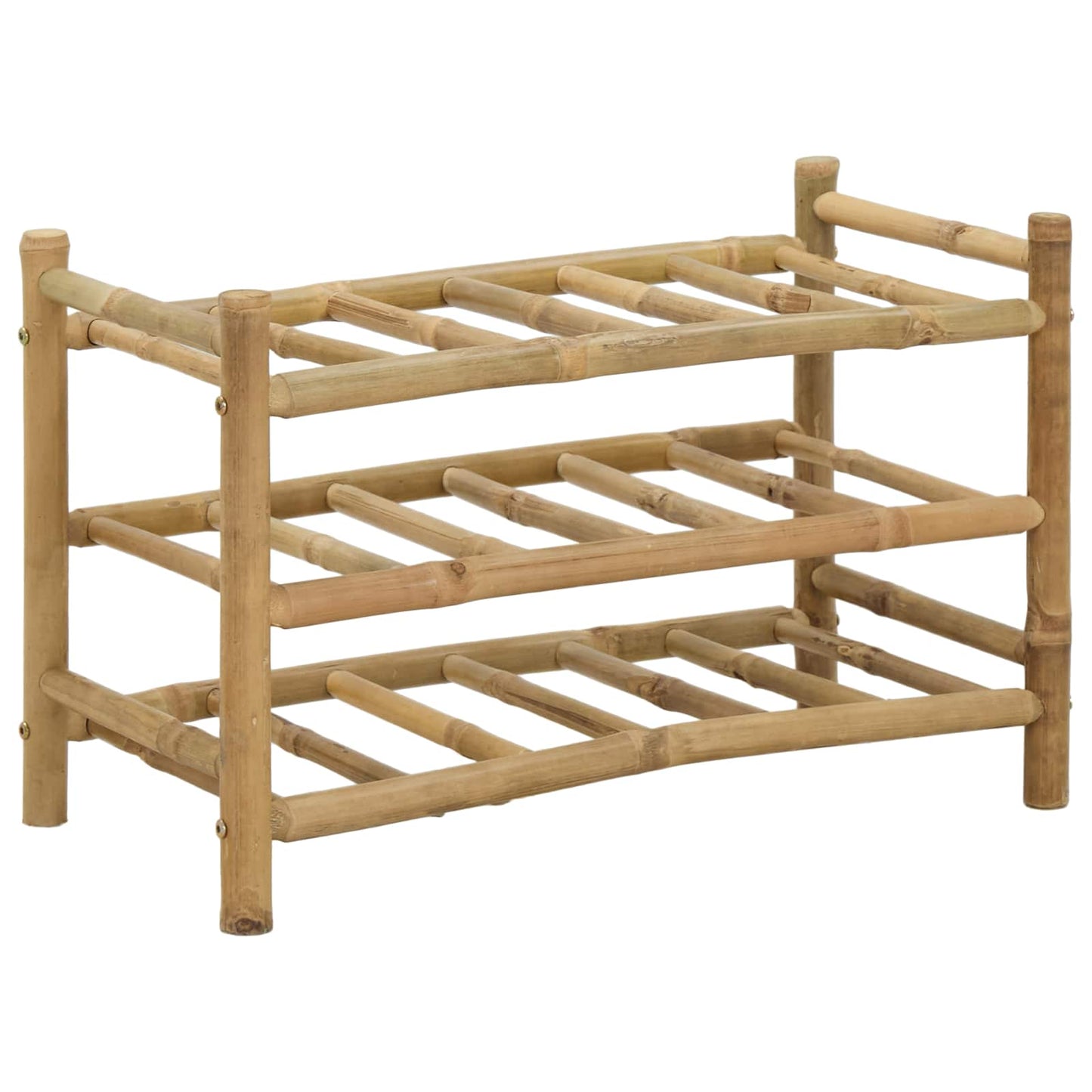 Wine Rack Bamboo Natural