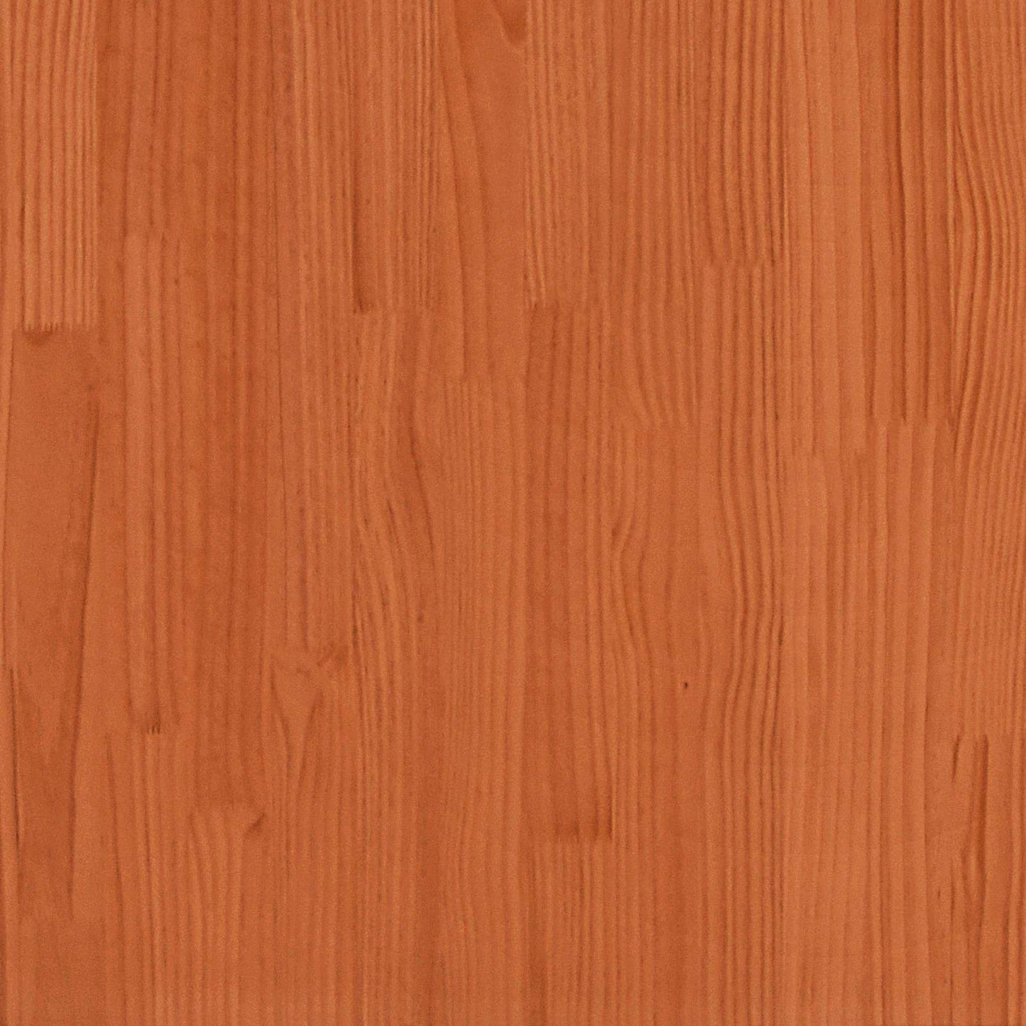 Garden Lounge Set 5 pcs Wax Brown Solid Pine Wood