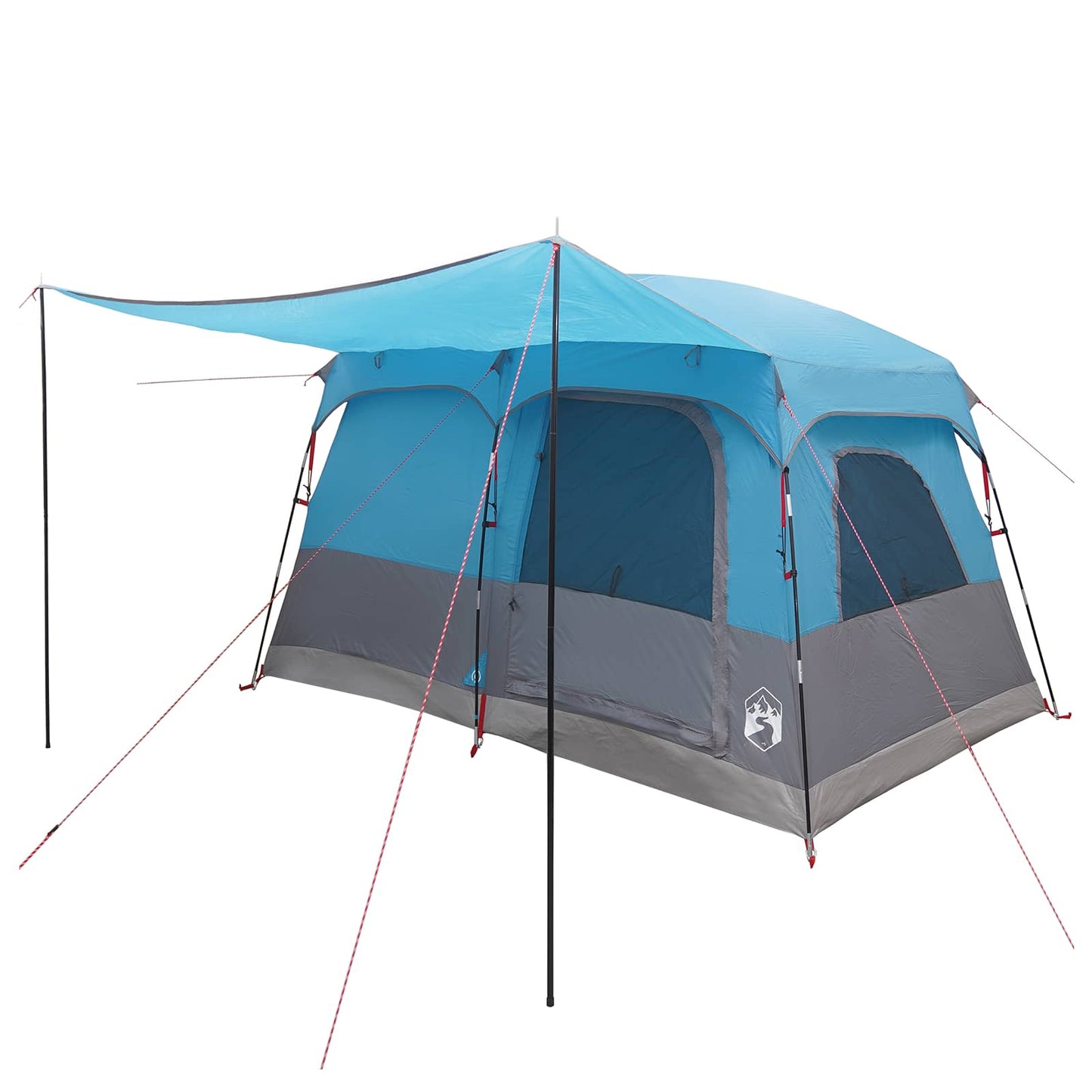Family Tent 8-Person Blue Polyester