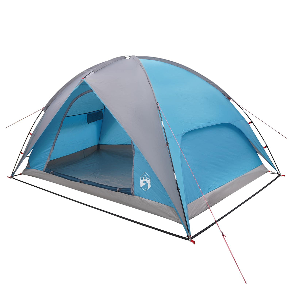 Camping Tent with Rainfly Water-resistant 5-Person Blue
