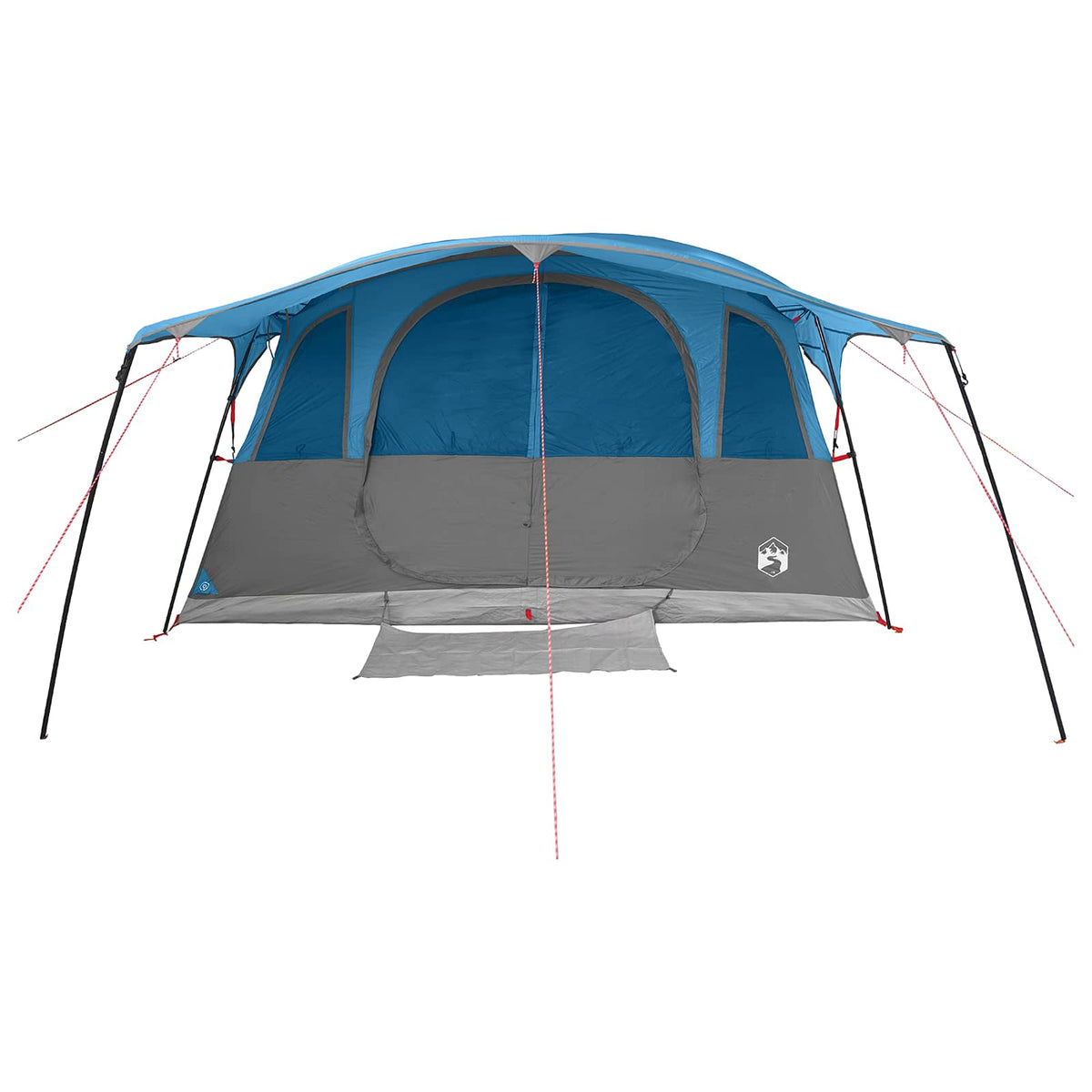 Tunnel Tent 6-Person Blue Polyester and Steel