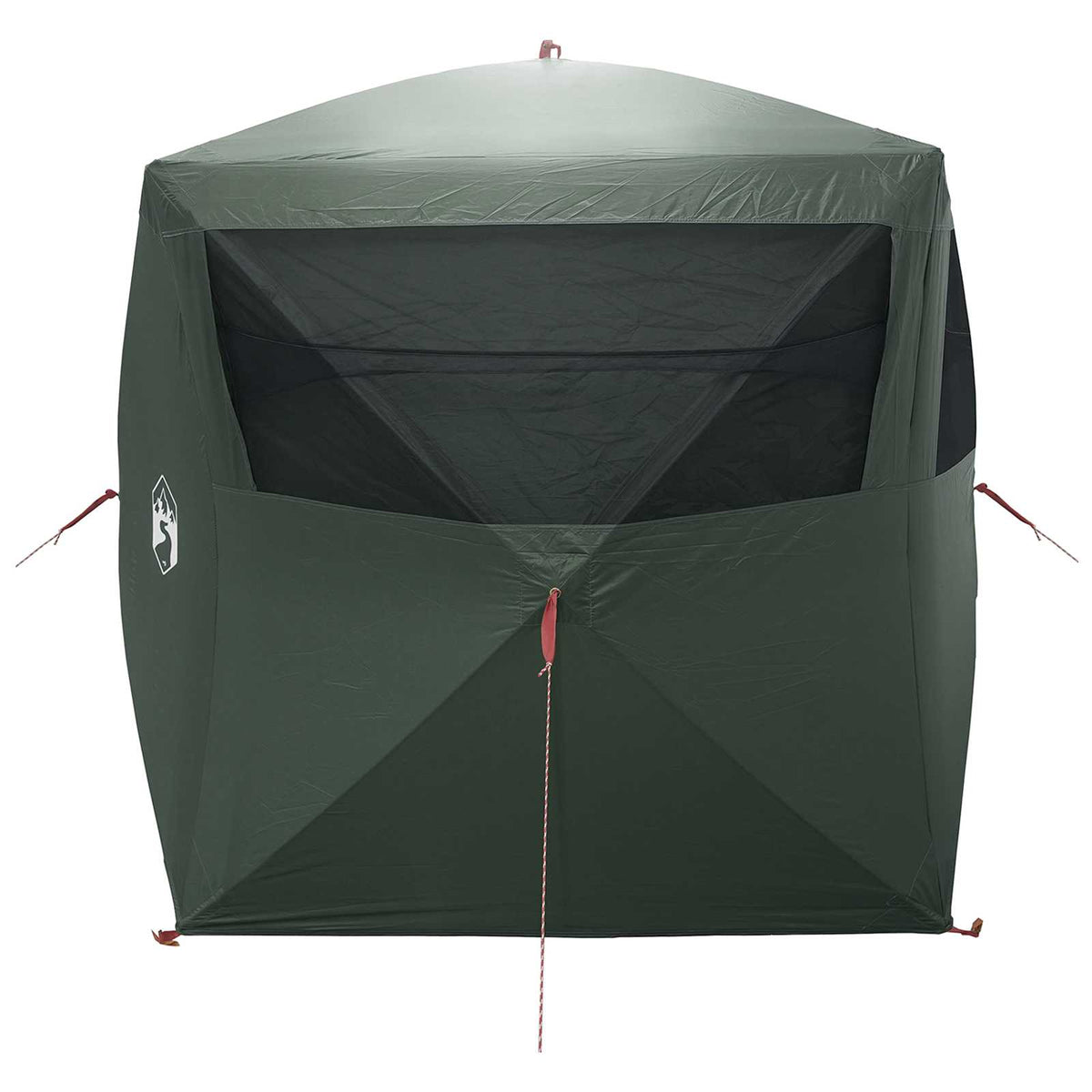 Hunting Tent Army Green 2-Person Polyester and Steel