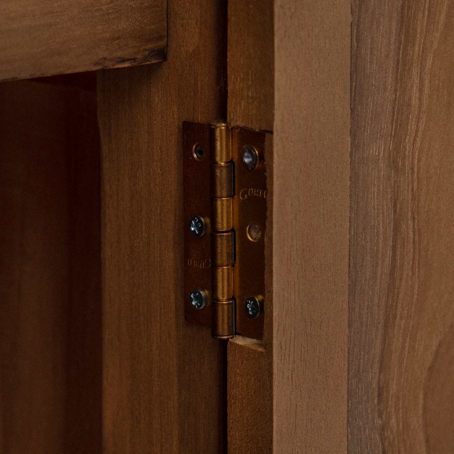 Bathroom Side Cabinet Natural 25 x 25 x 100 cm Solid Teak Wood