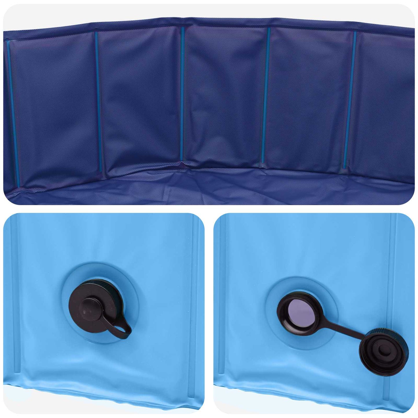 Children Swimming Pool Ø300 x 38 cm Round for Child for Blue