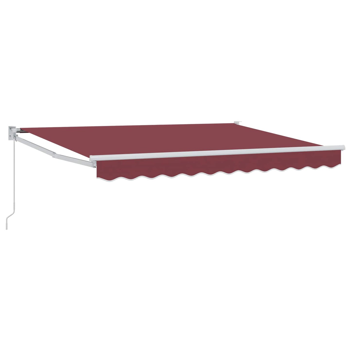 Retractable Awning Burgundy 3 x 2 m
