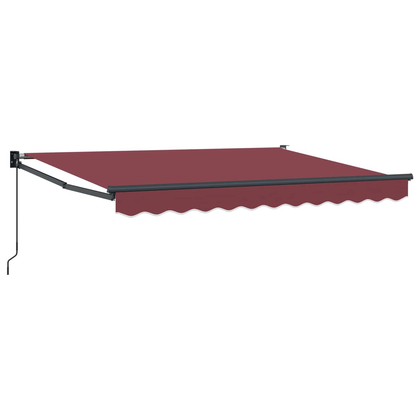 Retractable Awning Burgundy 3 x 2 m