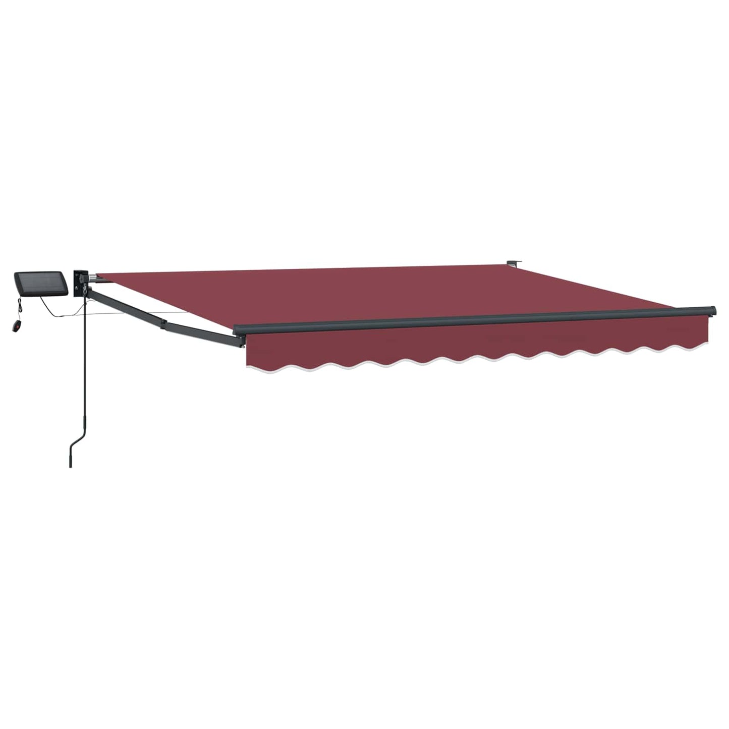 Manual Retractable Awning with LEDs 3 x 2 m
