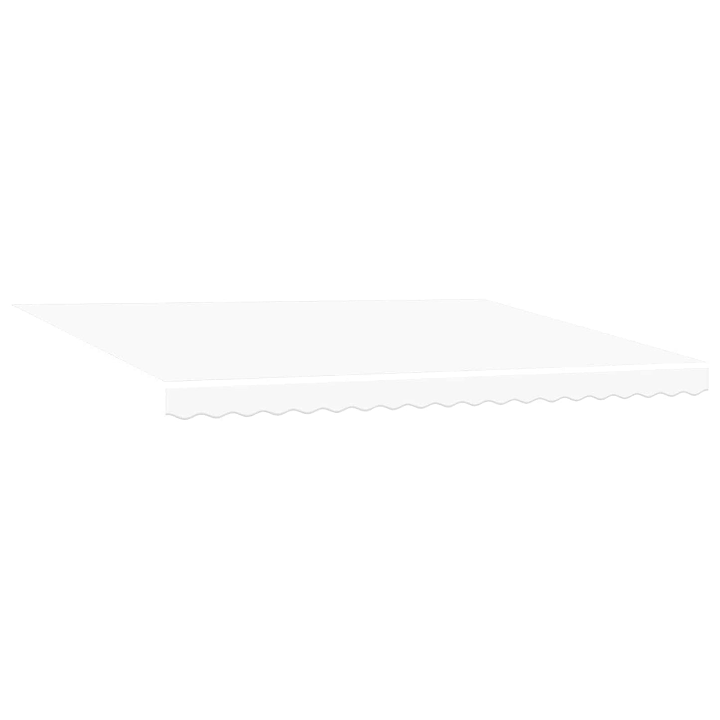 Electric Retractable Awning White and Anthracite 4 x 3 m