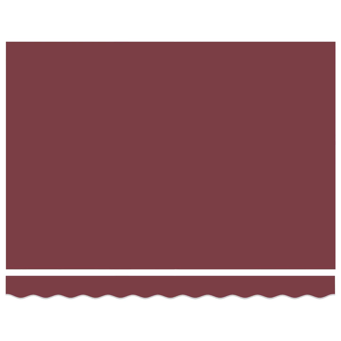 Manual Retractable Awning Burgundy 3 x 2 m