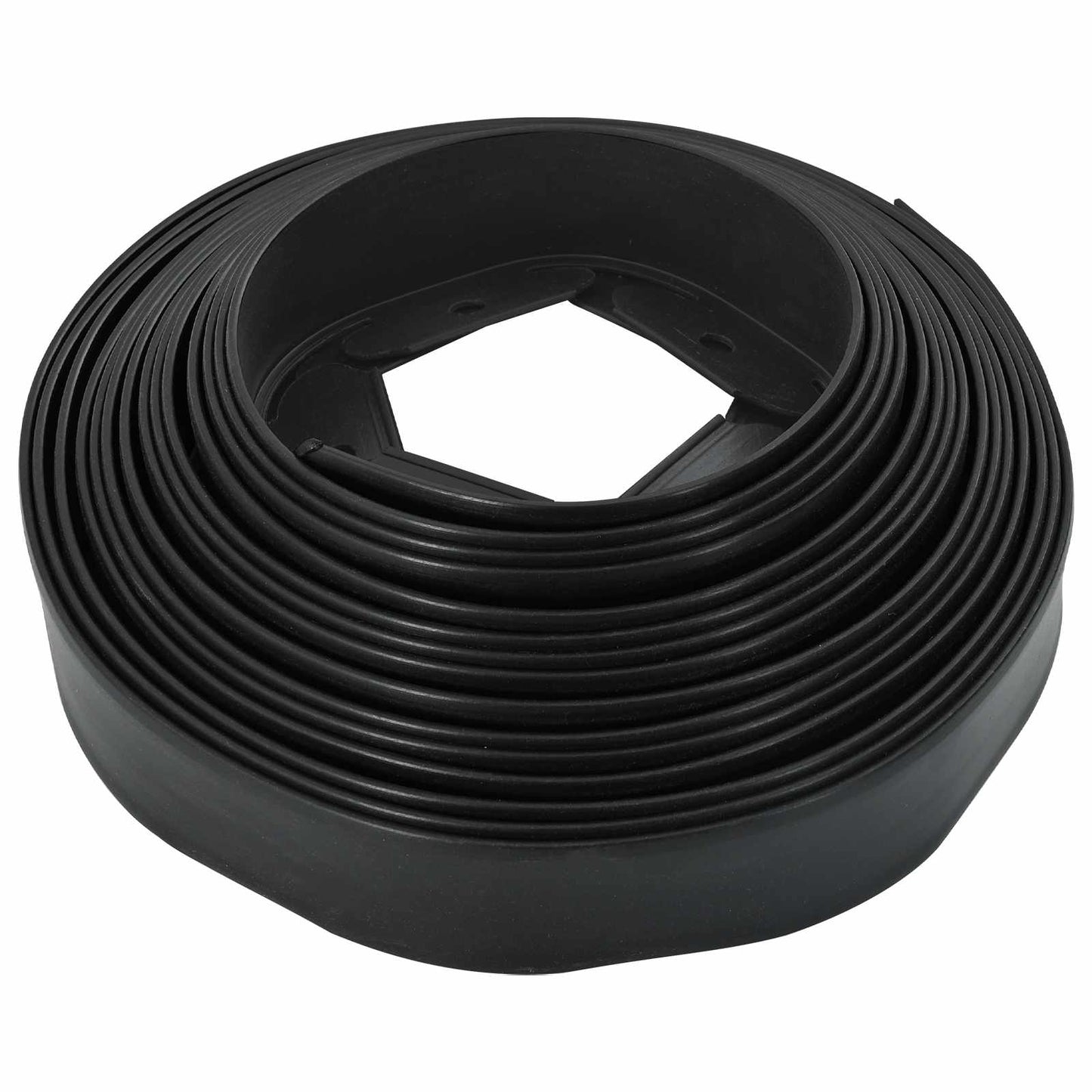 Lawn Edgings Black 3000 x 4 x 5 cm Plastic