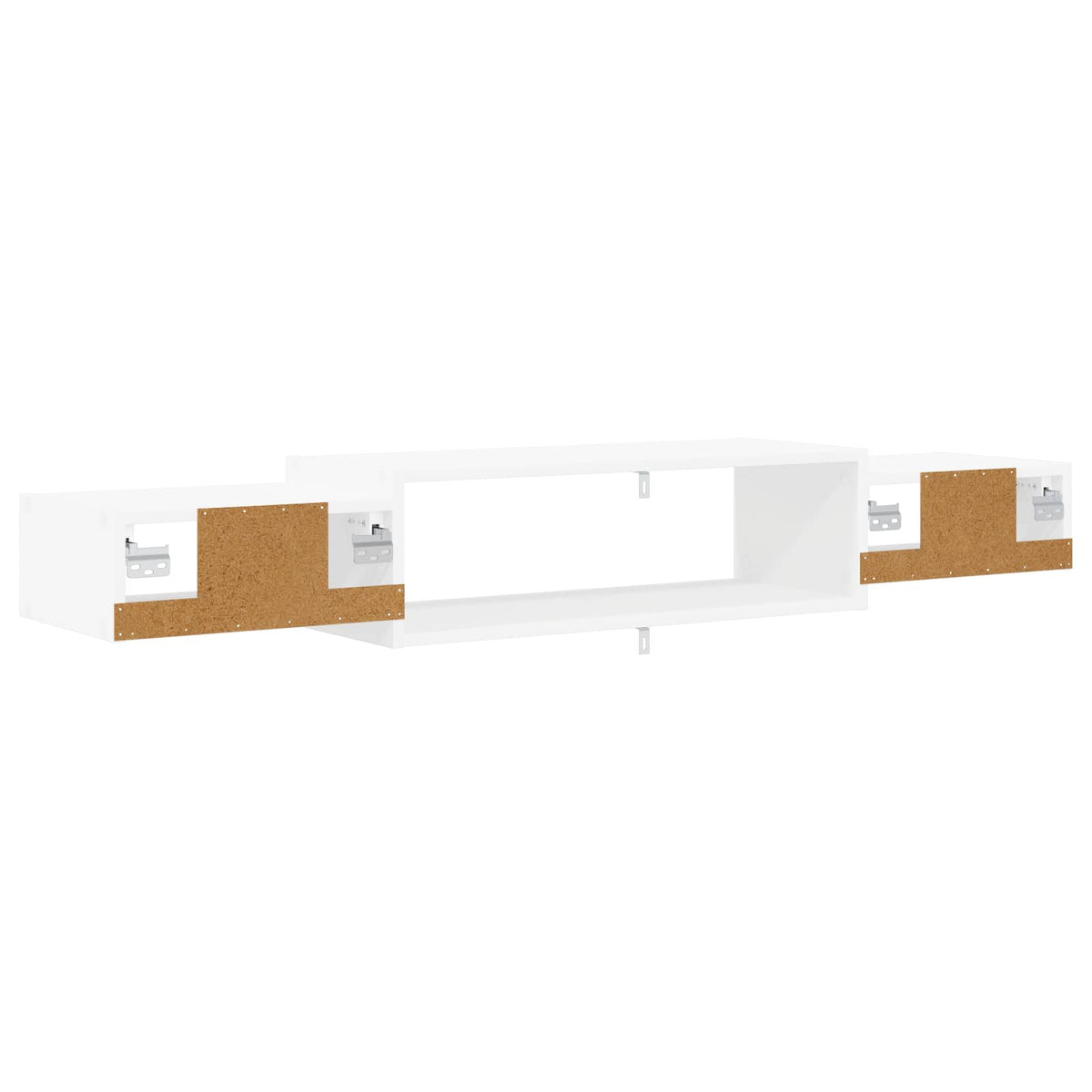 Wall-mounted TV Cabinet White 140 x 28 x 21 cm