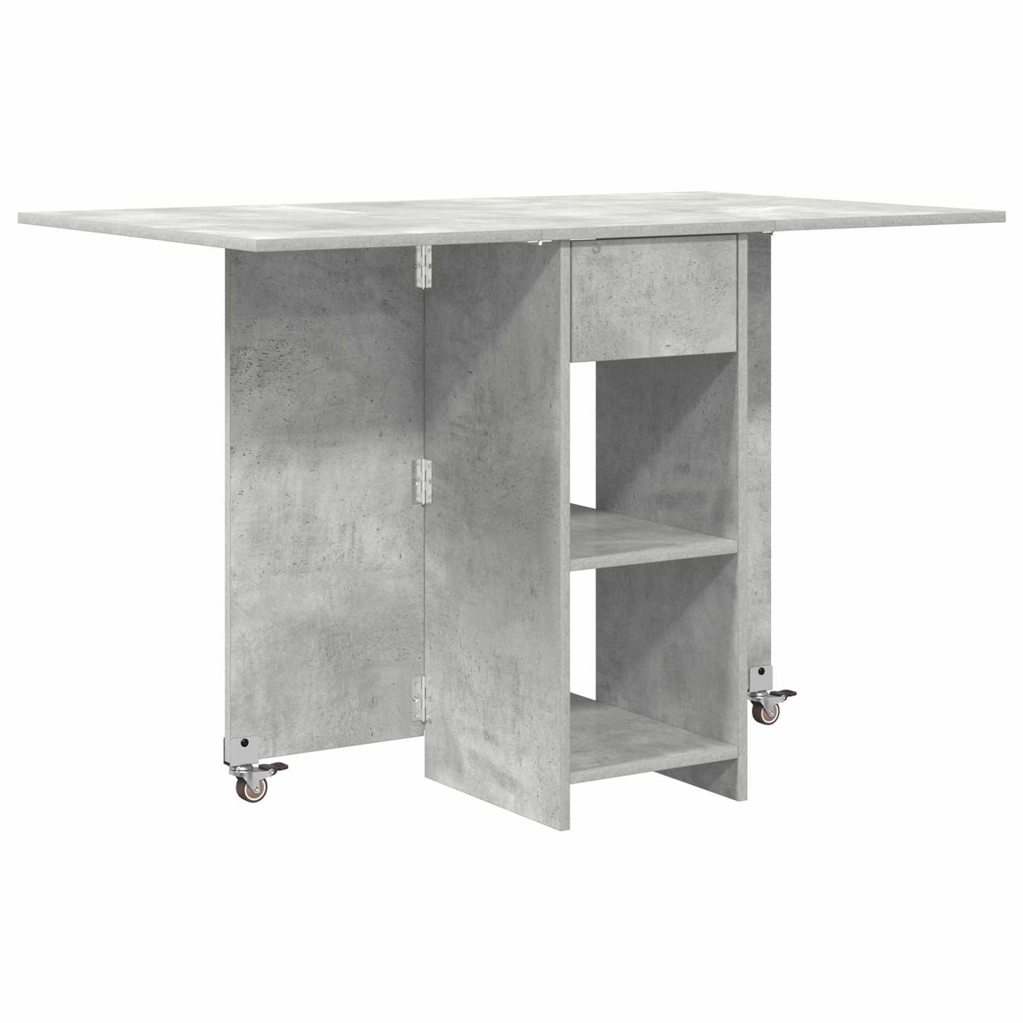 Dinning Table 115 x 70 x 75 cm Engineered Wood Concrete Grey