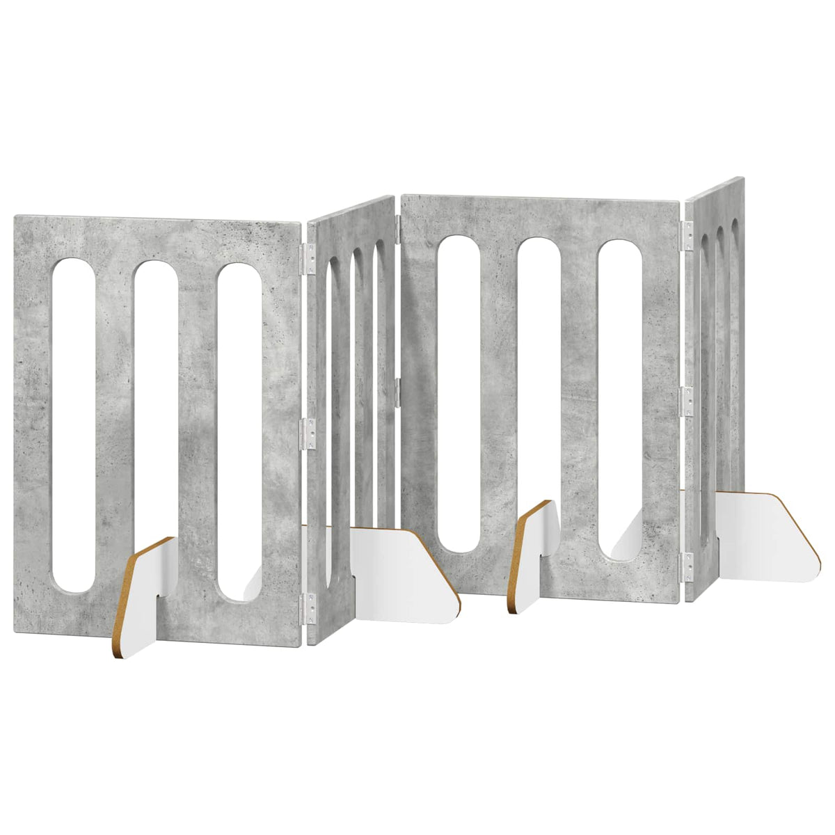 Folding Pet Fence 4 pcs 201 x 38 x 70 cm